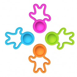 Lil' Dimpl silicone teething toy - Fat Brain Toy