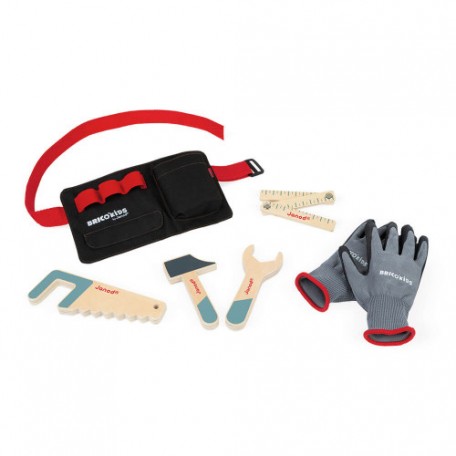 Tool belt and gloves kit - Janod