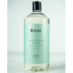 Savon 3 en 1 1L Thé Vert - Pure Pure - Total Fabrication