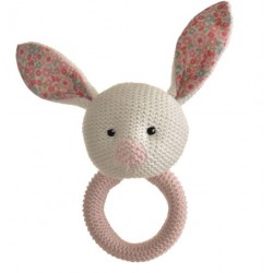 Knitted Nursery Polar Bear Rattle - Mary Meyer