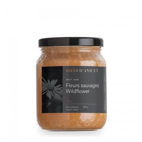 Miel brut Fleurs sauvages 500g - Miels D'Anicet Miels D'Anicet
