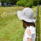 Gray Summer Bucket Hat - Jan & Jul