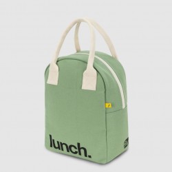Zipper Lunch Bag Peach - Fluf