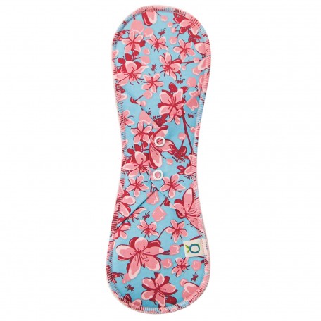 Serviette Hygiénique Longue en Chanvre et Coton Biologique Colibri - Oko Créations Öko Créations