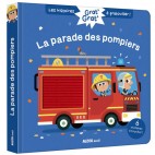 Livre Grat' Grat' - La parade des pompiers - Auzou