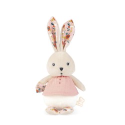 K'doux Doudou Lapin Rose Coquelicot - Kaloo Kaloo