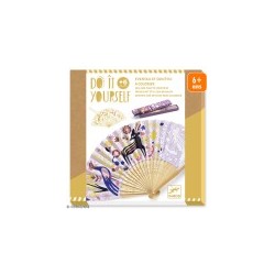 Colouring fan Belle des bois - DIY Djeco