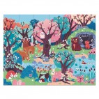 Puzzle magique La Forêt 24 pièces - Janod Janod