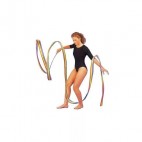 Gymnastics rainbow ribbon - Djeco