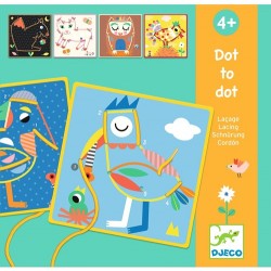 Dot-To-Dot lacing game - Djeco