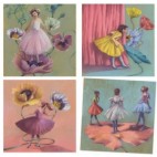 Coffret Inspiré by Degas - Crayons de cire Pastel Ballerines - Djeco Djeco