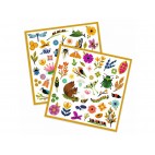 Flowers and animals stickers - Djeco