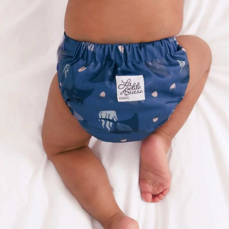 Washable Swim Diaper 13-25 lbs - La Petite Ourse