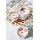 Serene and Calcite Caribbean Soy Wax Candle 8Oz - Moon Child