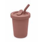 BPA-free silicone straw cup - Nouka