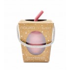 Gobelet à paille Silicone Rosé Deep moon - Nouka Nouka