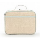 Insulated Lunch Box Raw Linen - Sunrise clay - SoYoung