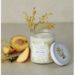 mimosa and nectarine Soy Candle - Dot & Lil