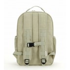 Sac à dos en lin brut Enfant little hearts sage - SoYoung SoYoung