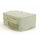 Sac à dos en lin brut Enfant little hearts sage - SoYoung SoYoung