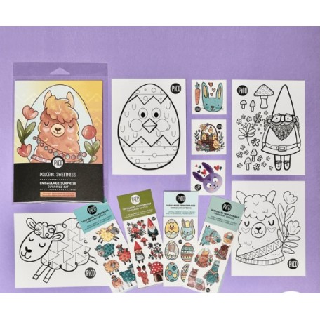 Tattoos & Colouring Sets Sweet Surprise - Pico