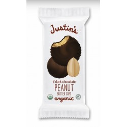 Coupes chocolat noir beurre d'arachide - Justin's