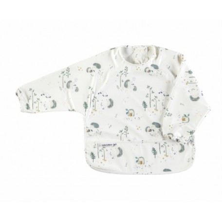 Long sleeve bib Hérisson - Loulou Lollipop