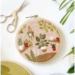 Kit Broderie DIY Serre Verte - Brodé serré Brodé Serré