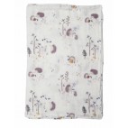 Bamboo Muslin Swaddle hedgehog - Loulou Lollipop