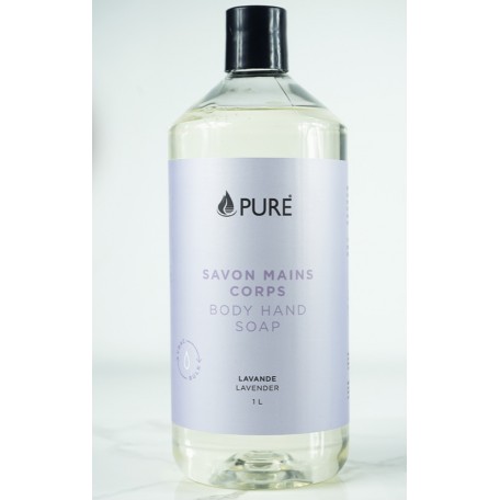 3 in 1 Soap 1L LAVENDER - Pure Total Fabrication