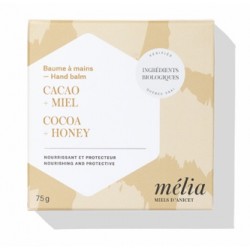 Hand balm with beeswax Cocoa and argan - MÉLIA