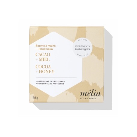 Hand balm with beeswax Cocoa and argan - MÉLIA