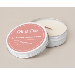 Bougie Soya Cardamome Pamplemousse 3oz - Oli & Eve Oli & Eve