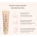 Soothing facial scrub with AHA - BKIND