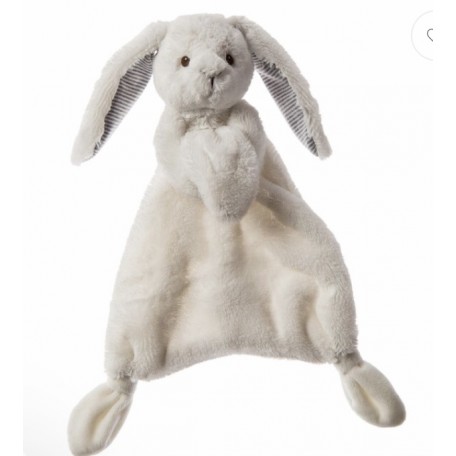 Toutou Doudou Lapin Soyeux blanc - Mary Meyer Mary Meyer