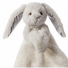 Toutou Doudou Lapin Soyeux blanc - Mary Meyer Mary Meyer