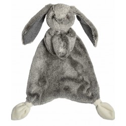 Toutou Doudou Lapin Soyeux gris - Mary Meyer Mary Meyer