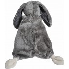 Toutou Doudou Lapin Soyeux gris - Mary Meyer Mary Meyer