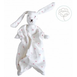 Organic Muslin hearts Tino bonding Doll - Hoppa