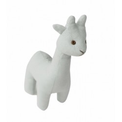 Linen giraffe rattle grey - Beba Bean