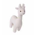 Linen giraffe rattle pink - Beba Bean