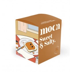 Sweet and salty Soy Wax Candle 190g - Moonday