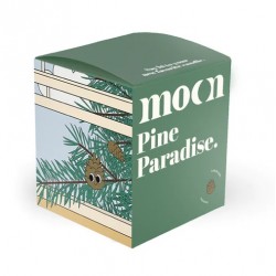Bougie Pine paradise à la cire de soja 190g - Moonday Moonday