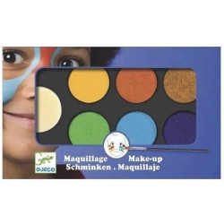 6 colours make-up palette - Djeco