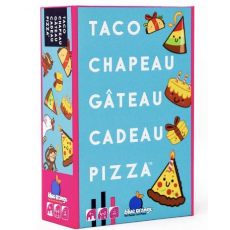 Taco Chapeau Gâteau Cadeau Pizza - Blue Orange Blue Orange