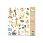 160 Fantasy stickers - Djeco