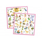 160 Fantasy stickers - Djeco