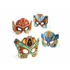 Super Robots Metallizing Masks - Do it Yourself - Djeco
