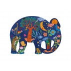 Puzzl'Art Elephant casse tête - Djeco Djeco