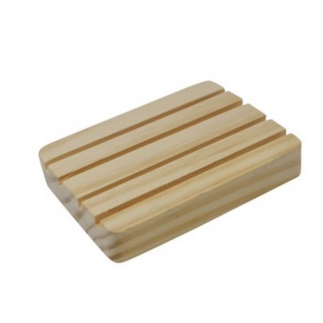 Porte savon en bois naturel